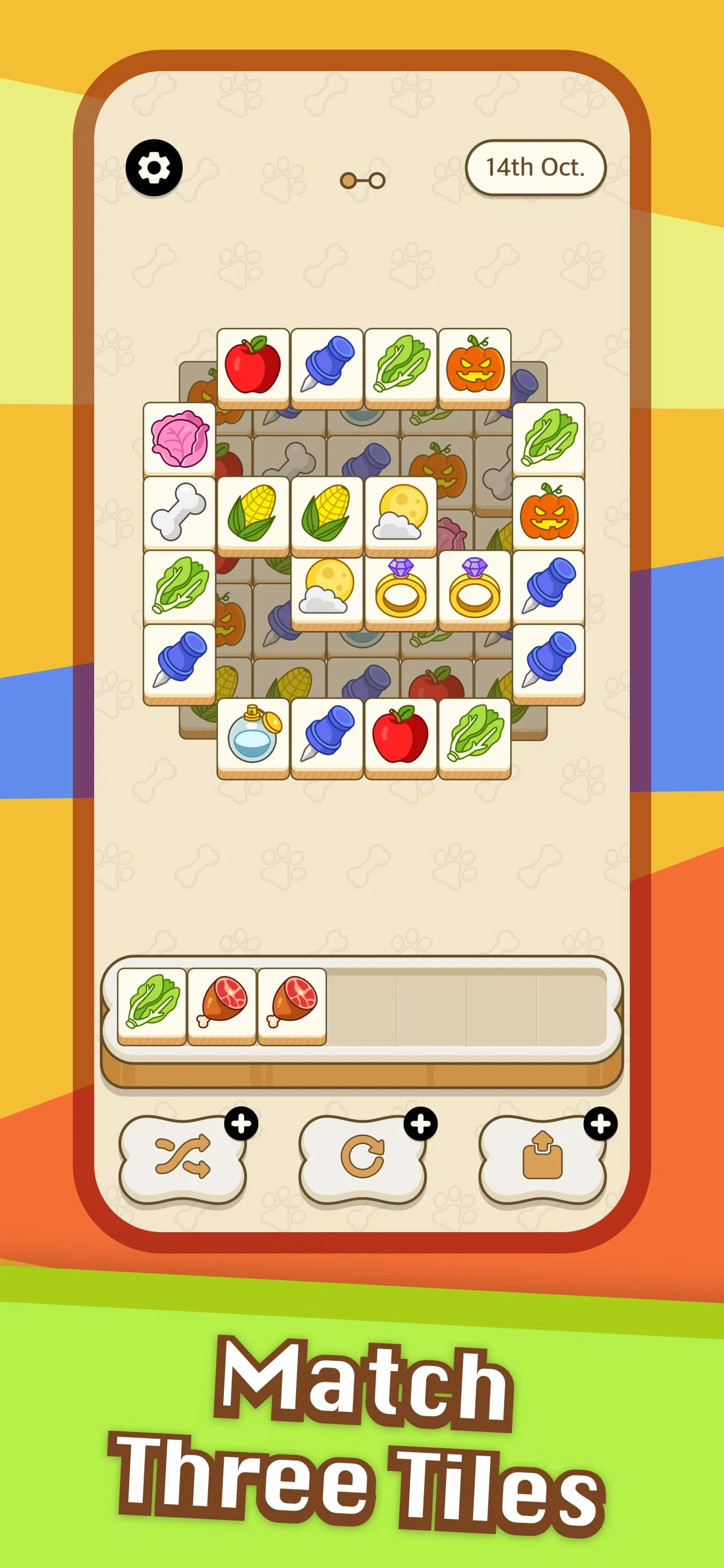 Doggo Go - Meme, Match 3 Tiles Screenshot 3