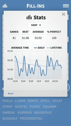 Fill-Ins · Word Fit Puzzles Screenshot 3