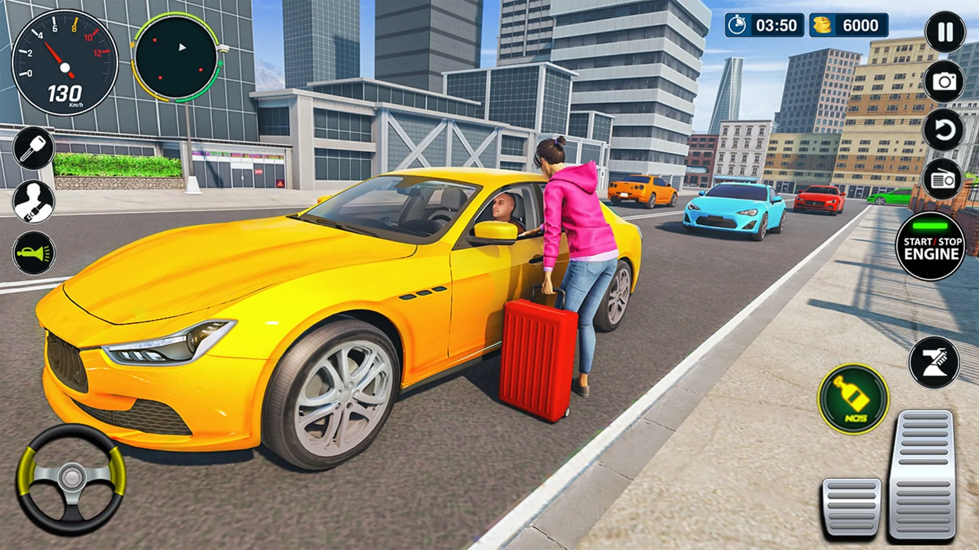 Flying Car Simulator: Car Game Screenshot 4