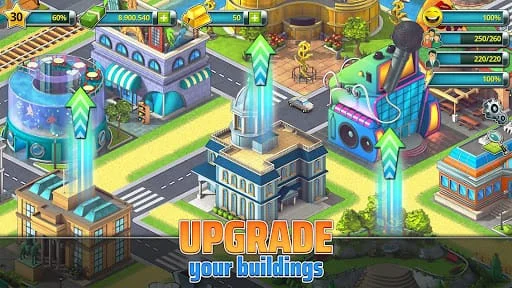 Town Building Games: Tropic Ci Screenshot 4