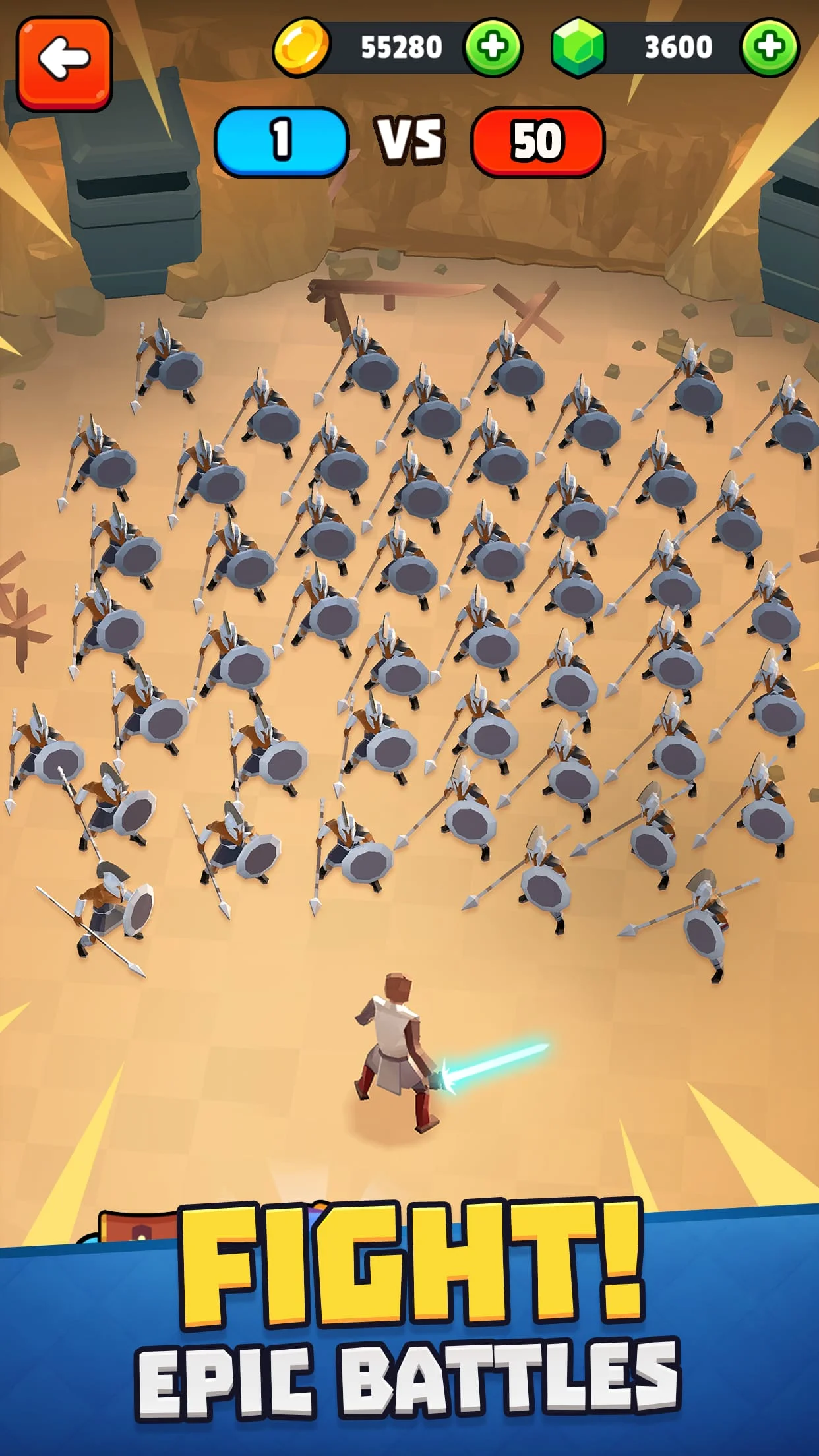 Battle Simulator: Warfare Screenshot 1
