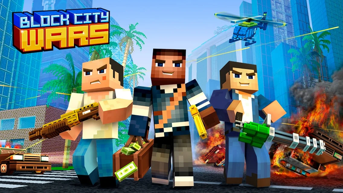 Block City Wars: Vice World 3d Screenshot 1
