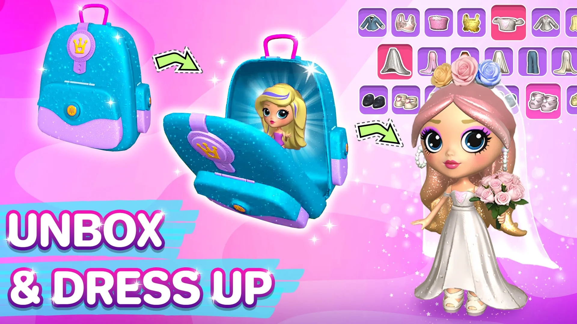 Go! Dolliz: 3D Doll Dress Up Screenshot 1
