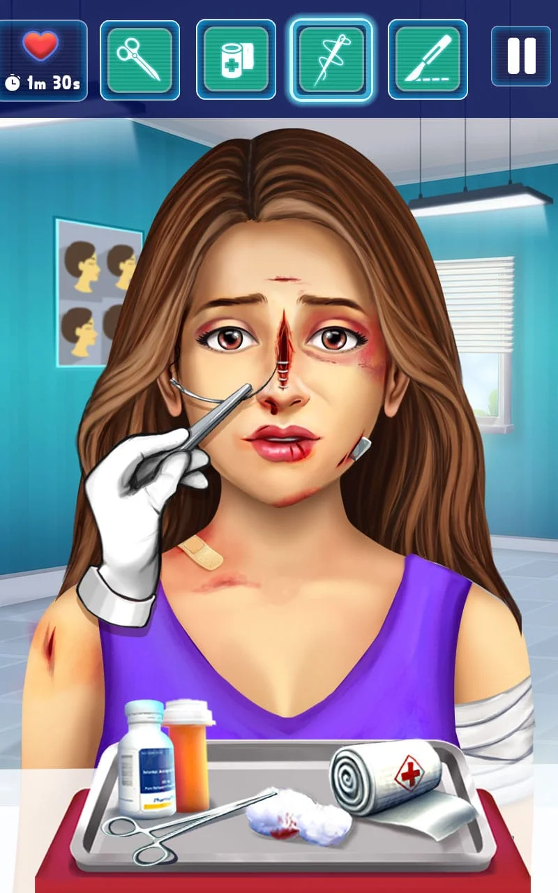 Surgery Simulator Doctor Game Screenshot 2