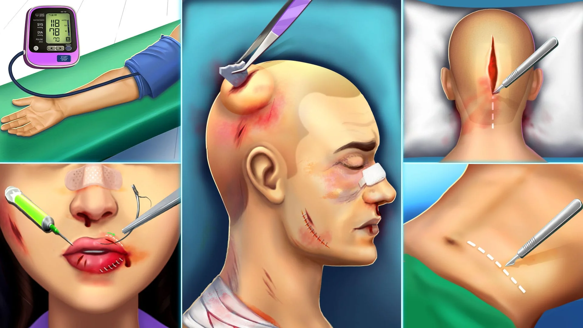 Surgery Simulator Doctor Game Screenshot 4