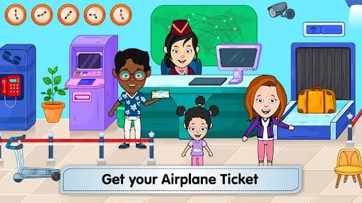 Tizi Town - My Airport Games Screenshot 2