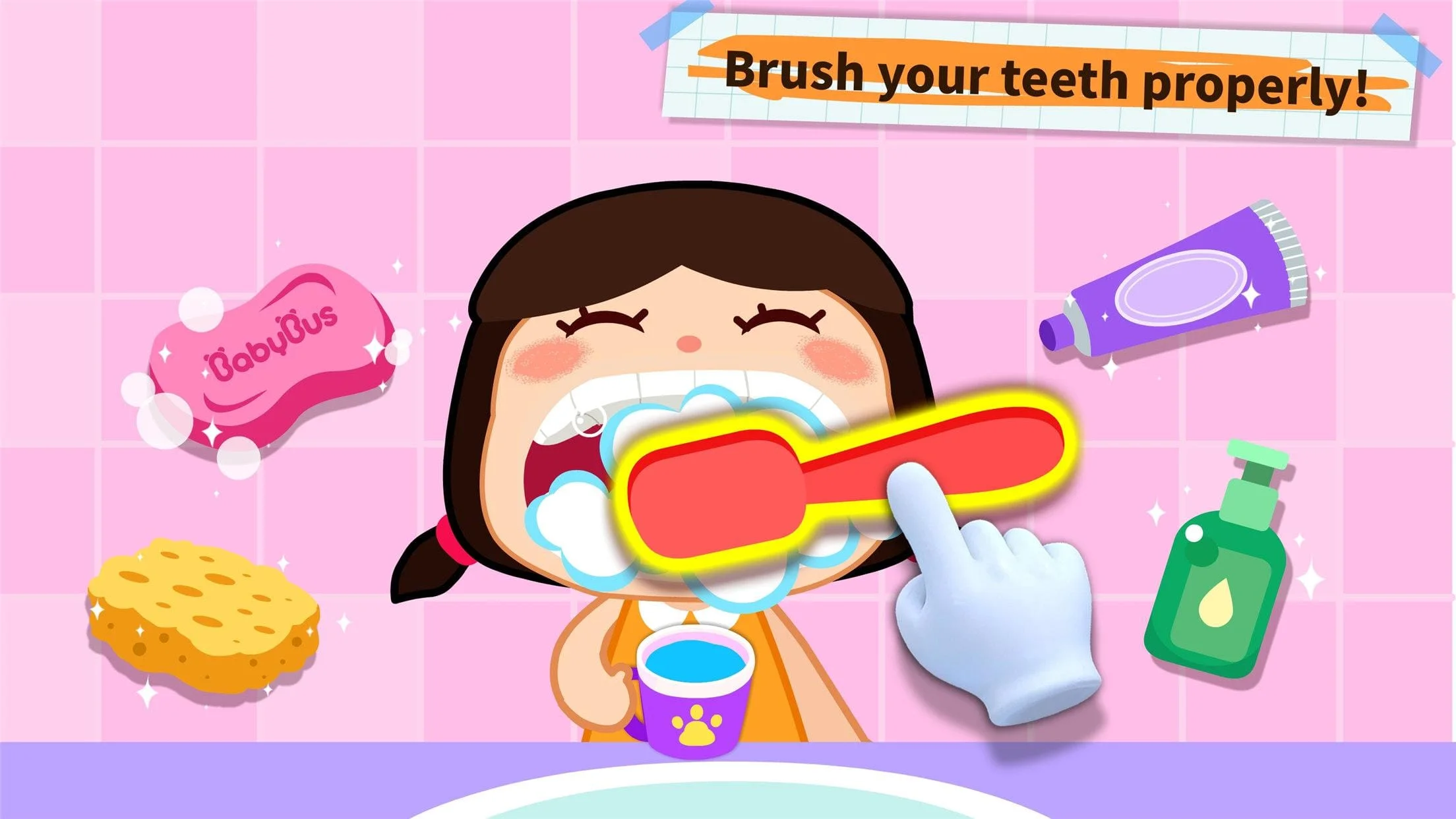 Baby Panda's Safety & Habits Screenshot 2