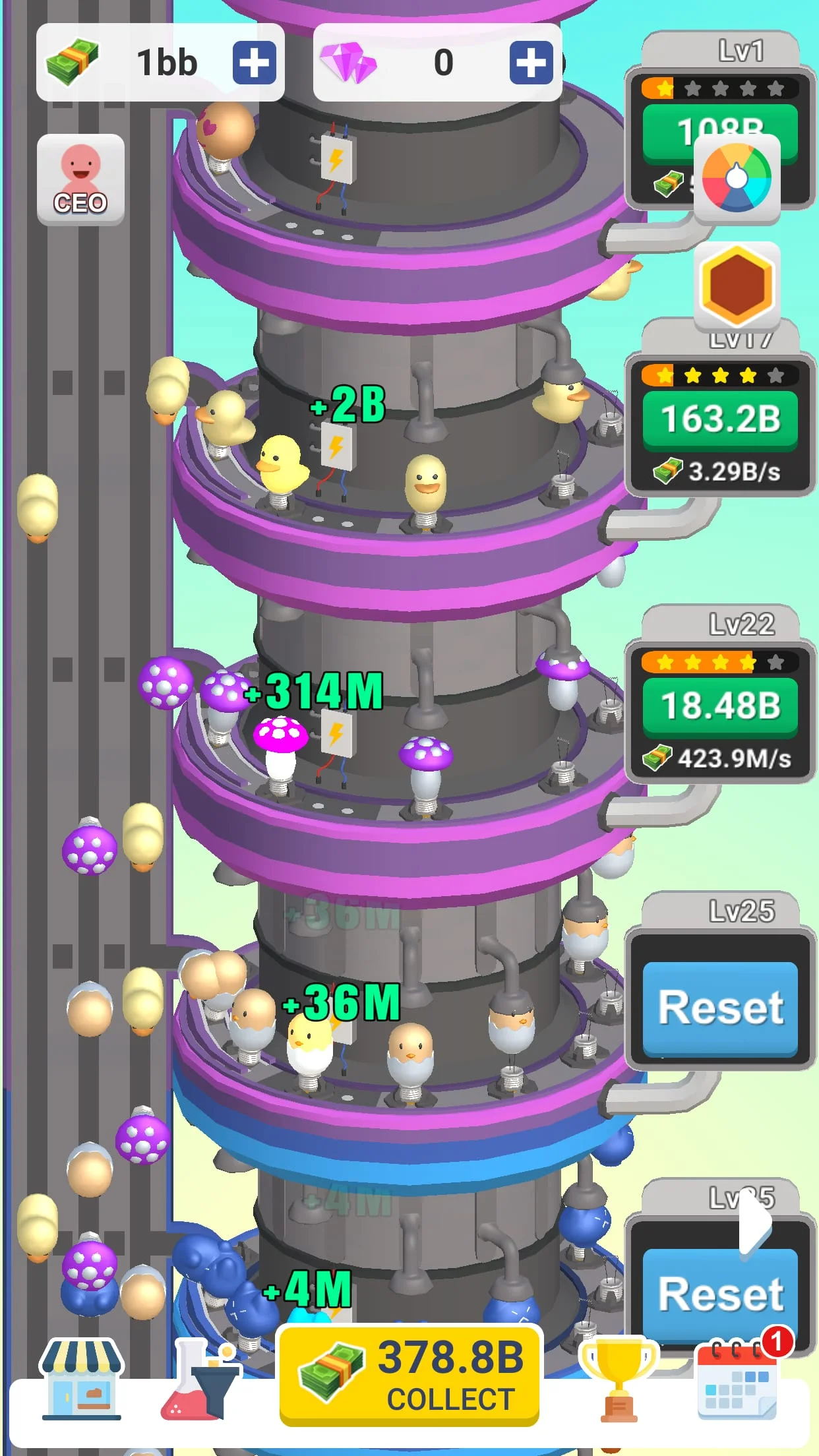 Idle Light Bulb Screenshot 3
