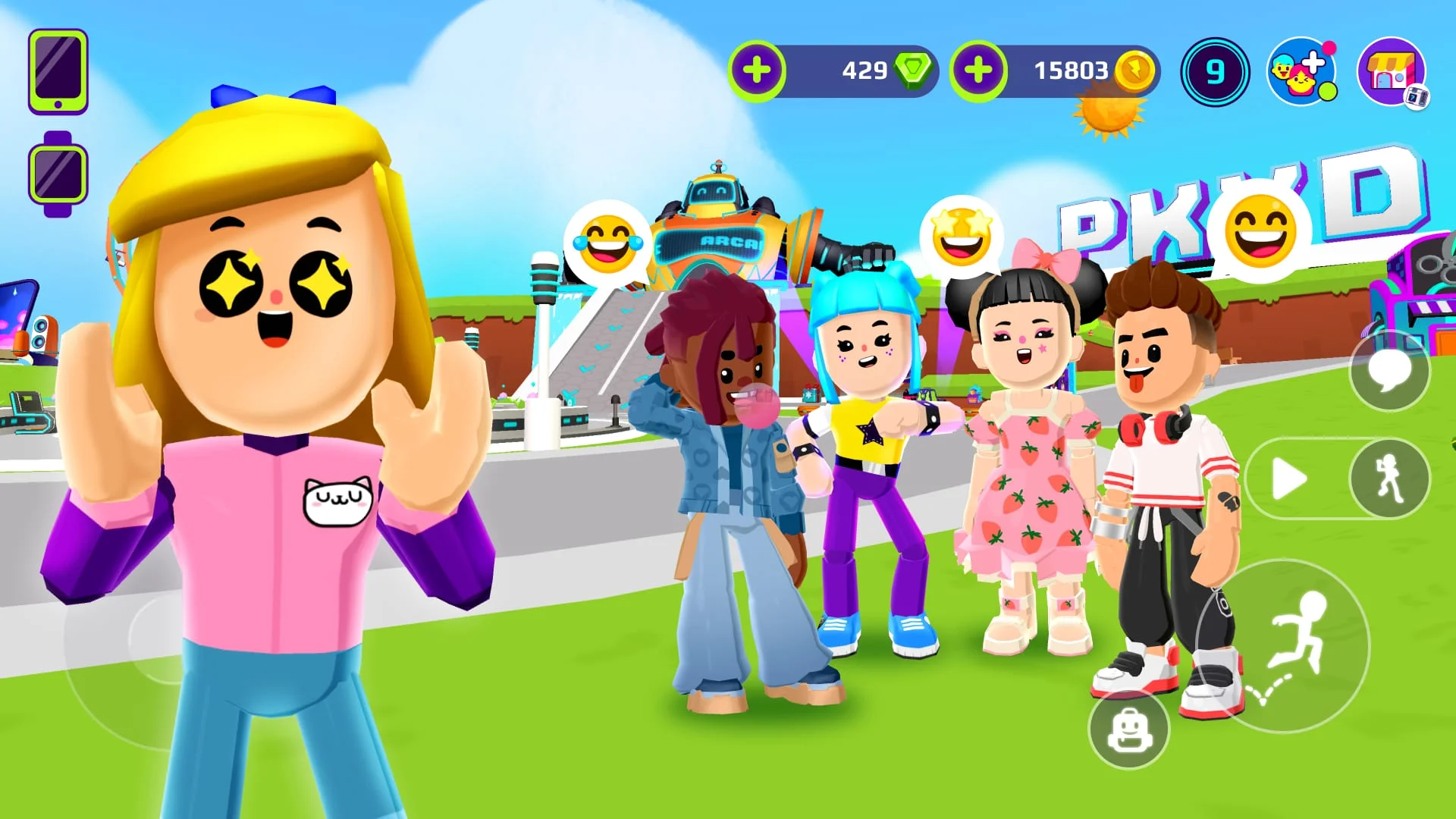 PK XD: Fun, friends & games Screenshot 1