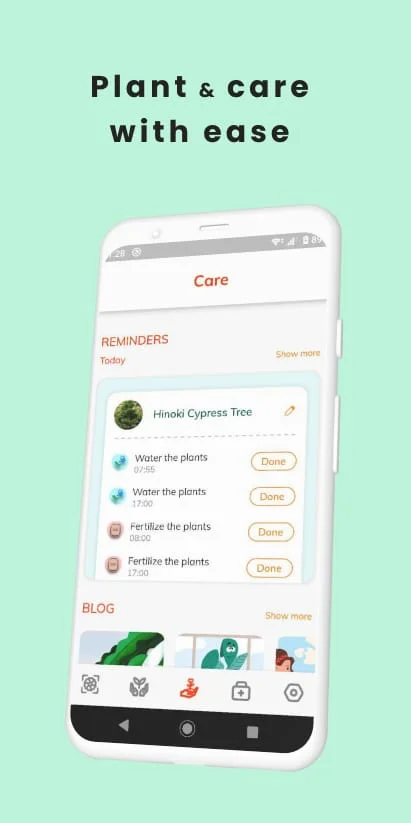 Plant App - Identifier & Care Screenshot 2