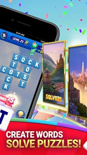 Wheel of Fortune Words Screenshot 2