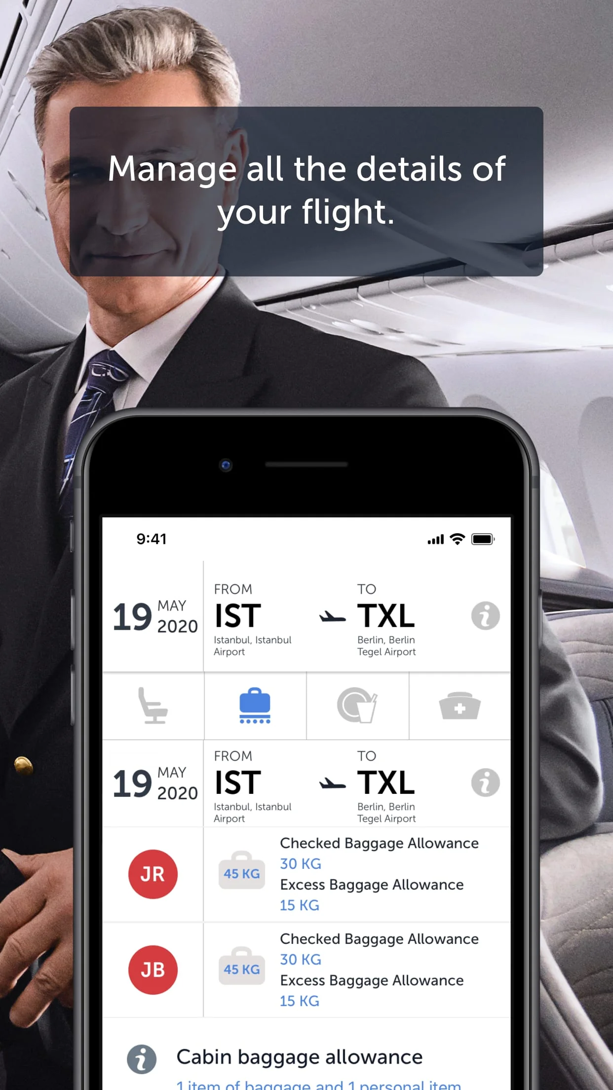 Turkish Airlines Flight Ticket Screenshot 4