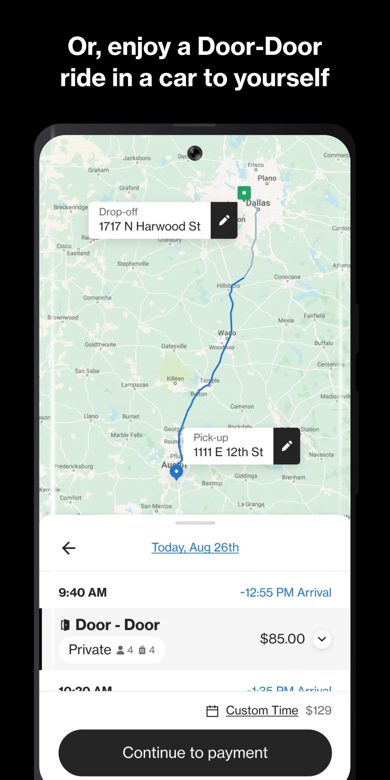 Hitch - Rides between Cities Screenshot 3