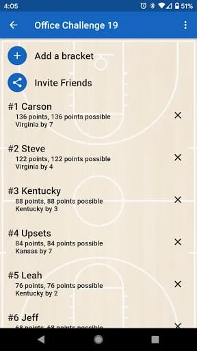Bracket Tracker Screenshot 4