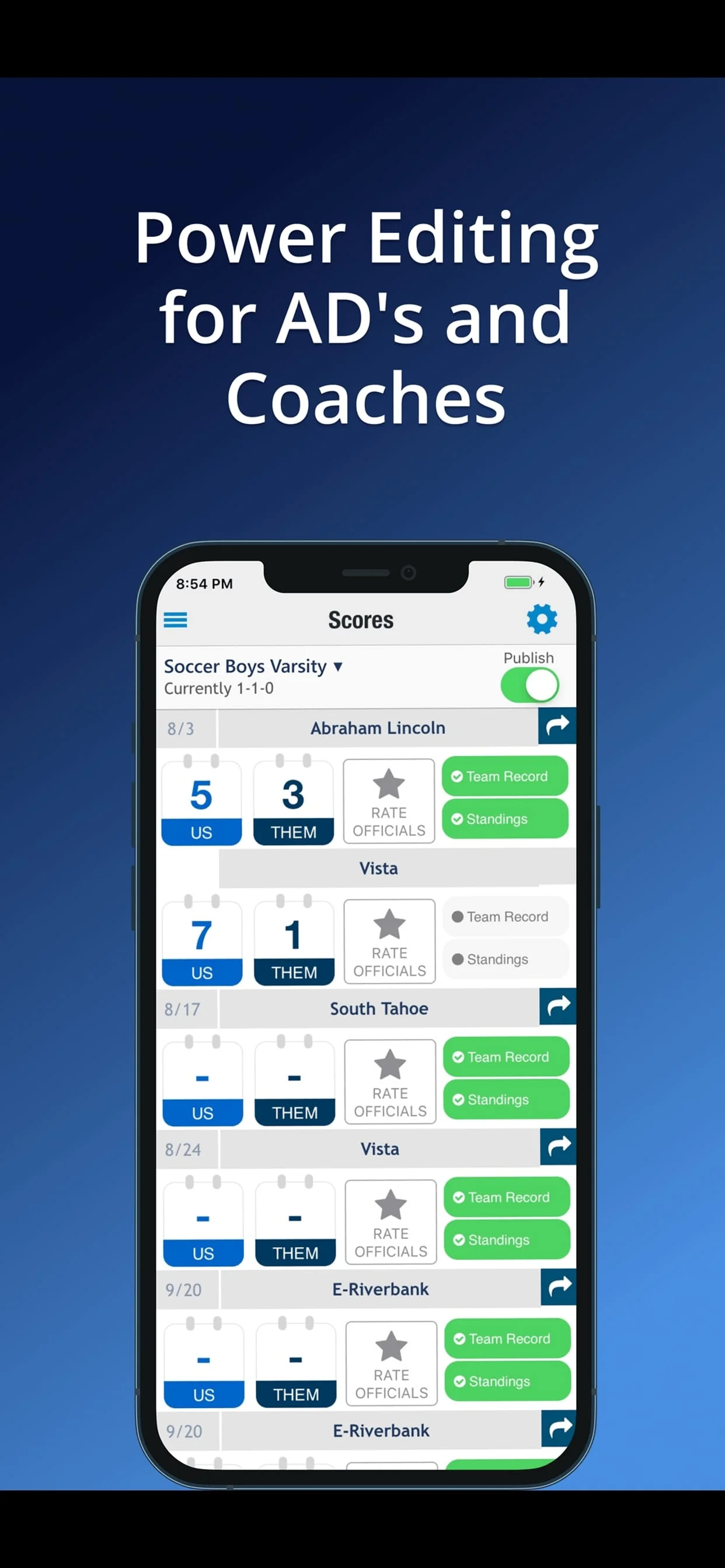 Activity Scheduler Screenshot 1