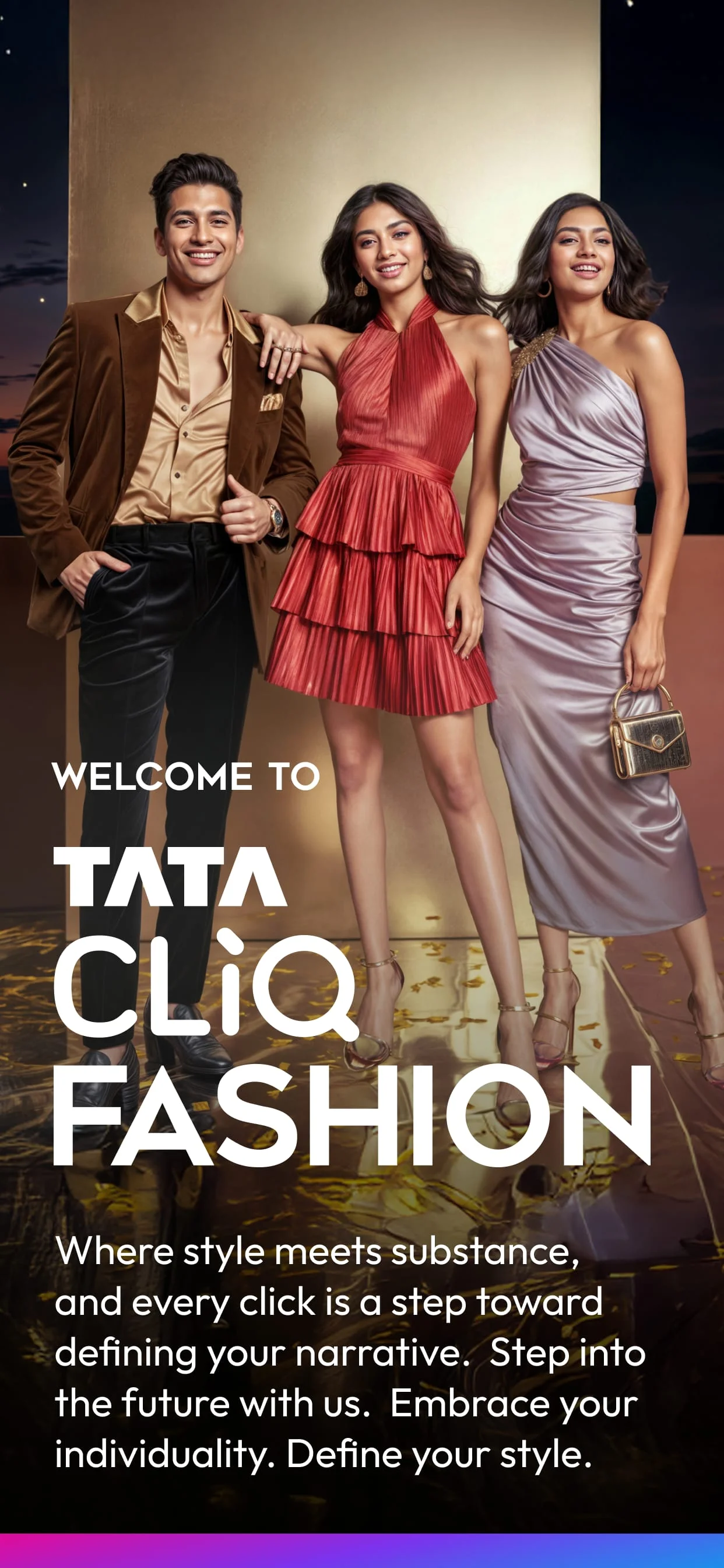 Tata CLiQ Fashion Shopping App Screenshot 1