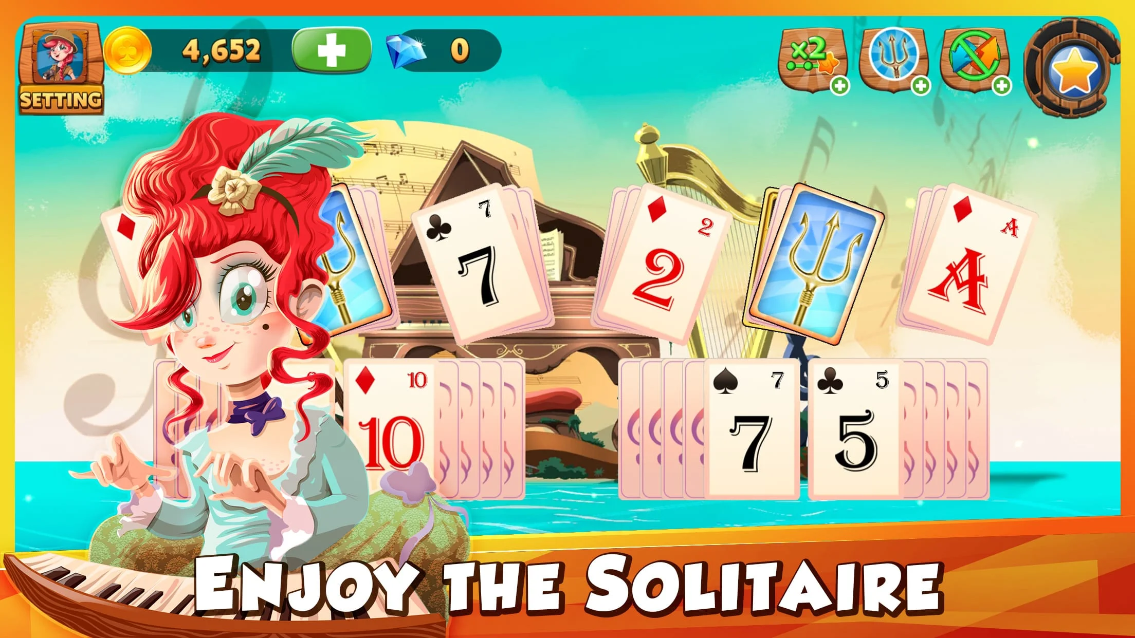 Solitaire Tripeaks Lost Worlds Screenshot 4