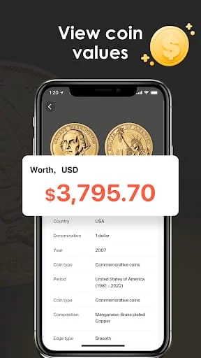 iCoin - Identify Coins Value Screenshot 4