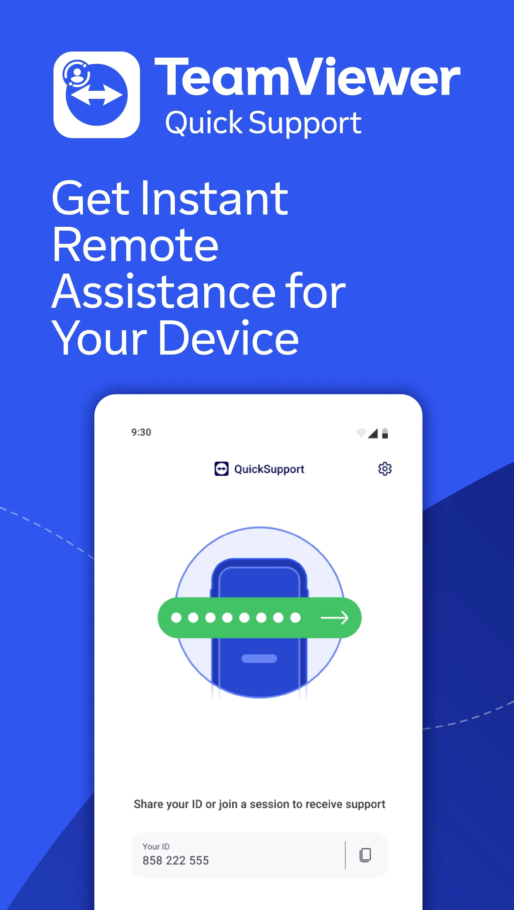 TeamViewer QuickSupport Screenshot 1