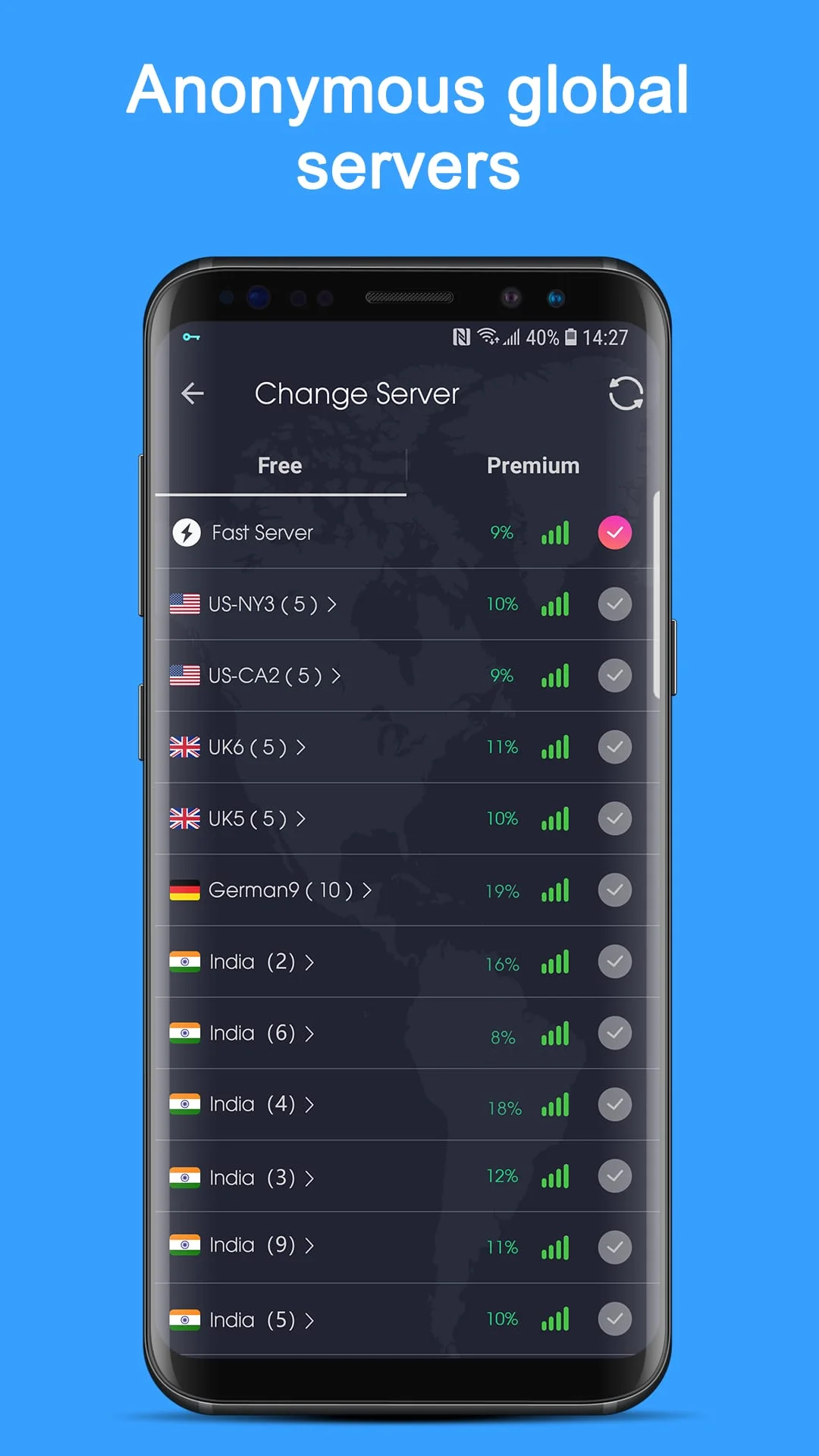 VPN Proxy Speed - Super VPN Screenshot 2