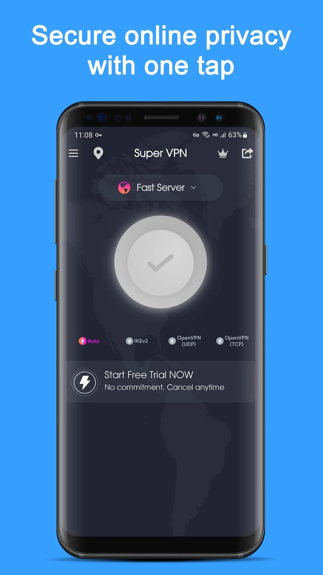 VPN Proxy Speed - Super VPN Screenshot 4