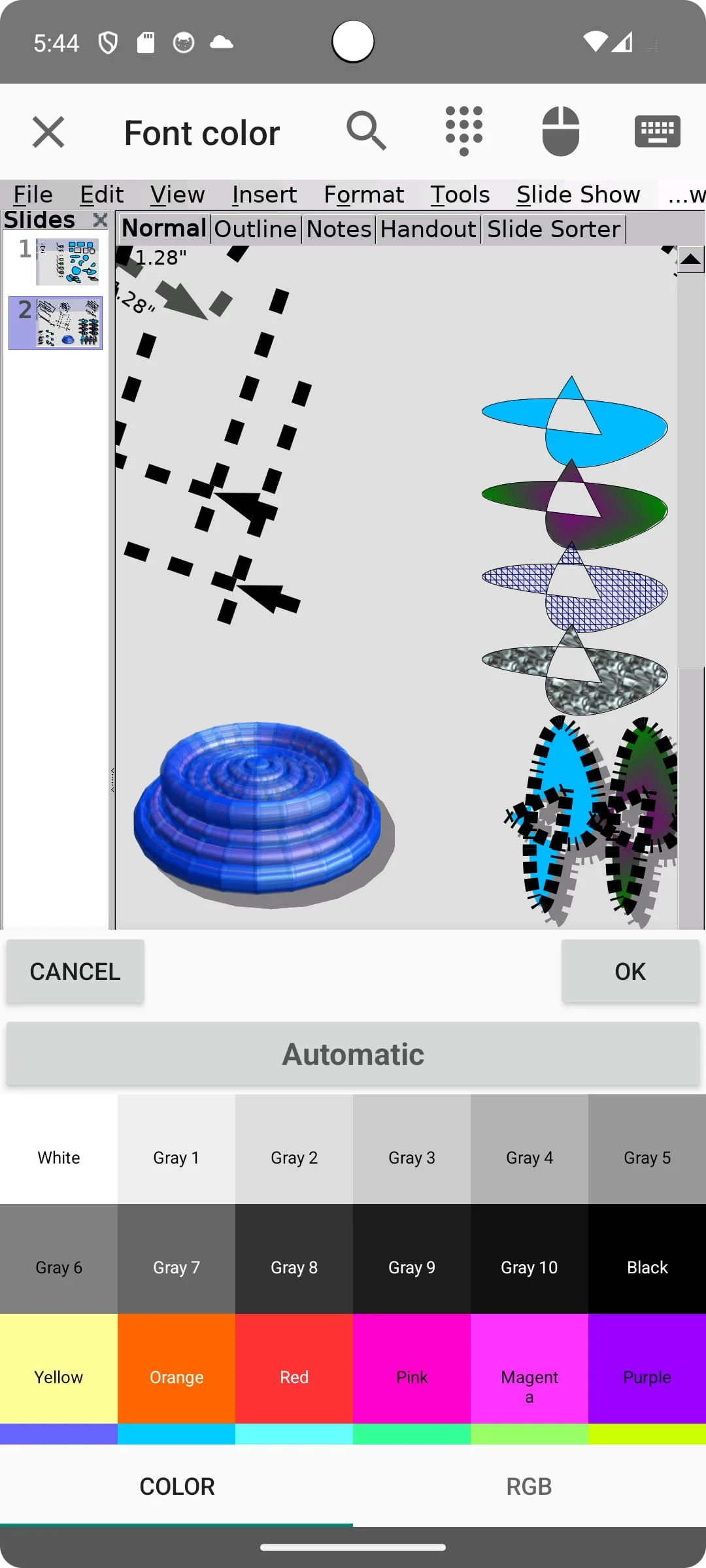 AndrOpen Office Screenshot 3