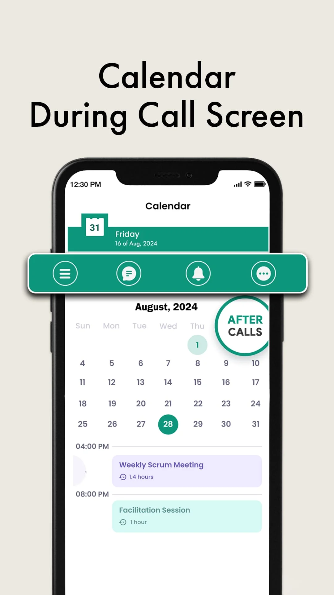 Calendar Screenshot 4