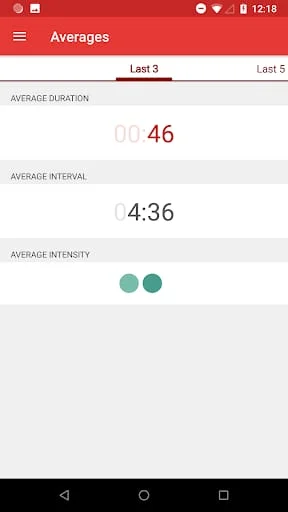 Contractions Timer for Labor Screenshot 4