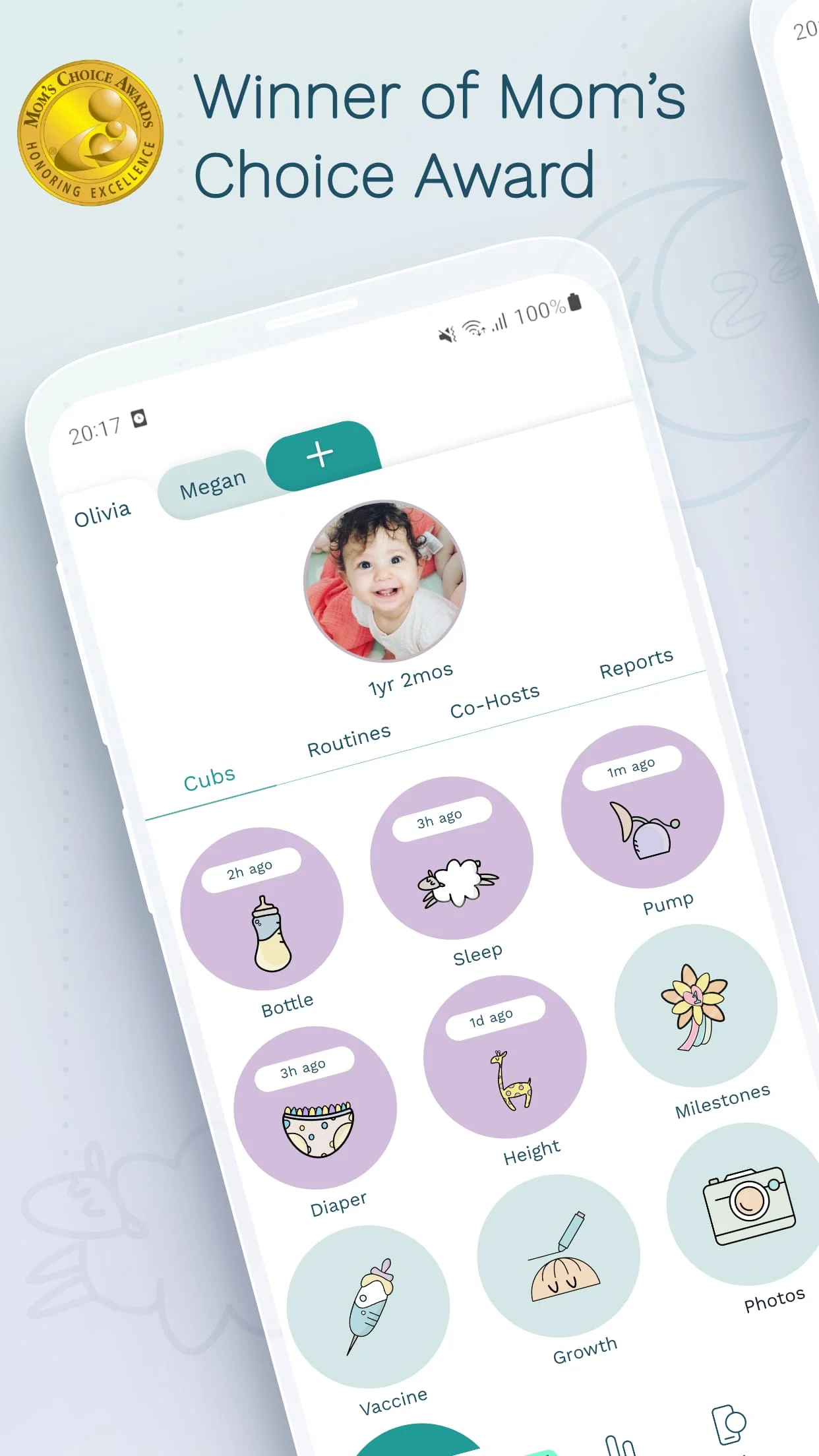 Cubtale Baby Tracker Screenshot 1