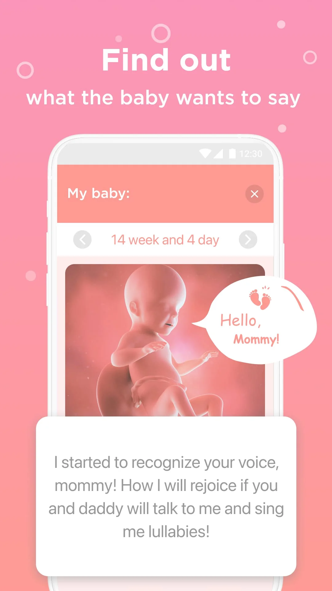 Pregnancy Tracker Week By Week Screenshot 4