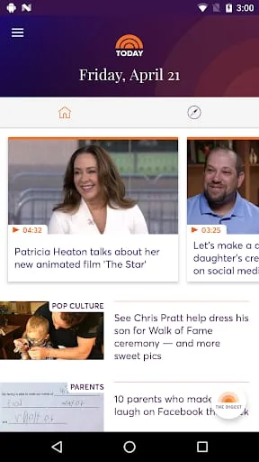TODAY Screenshot 2
