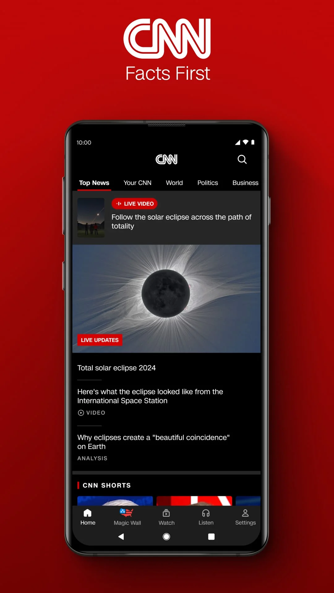 CNN: Breaking US & World News Screenshot 1