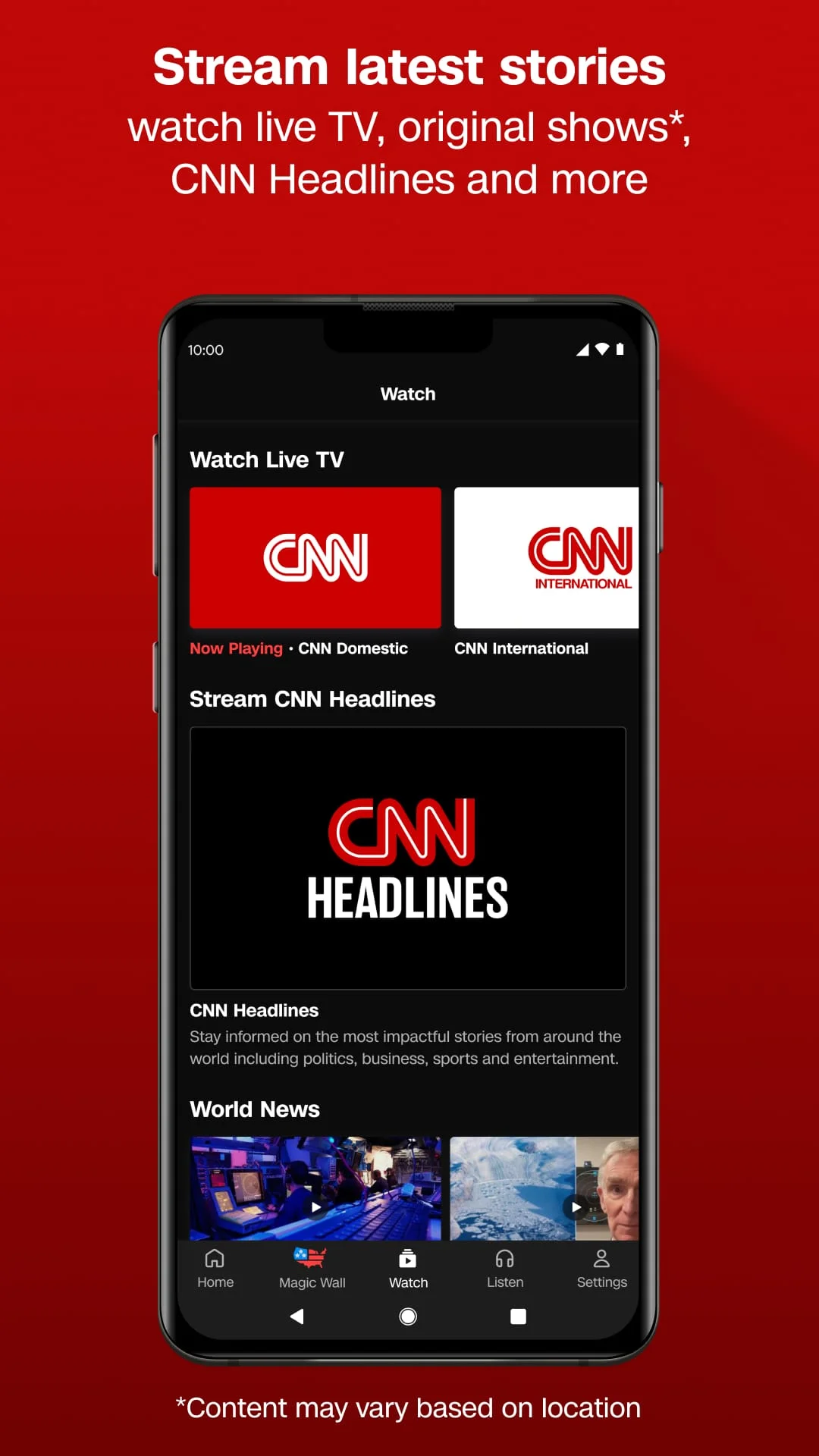 CNN: Breaking US & World News Screenshot 3