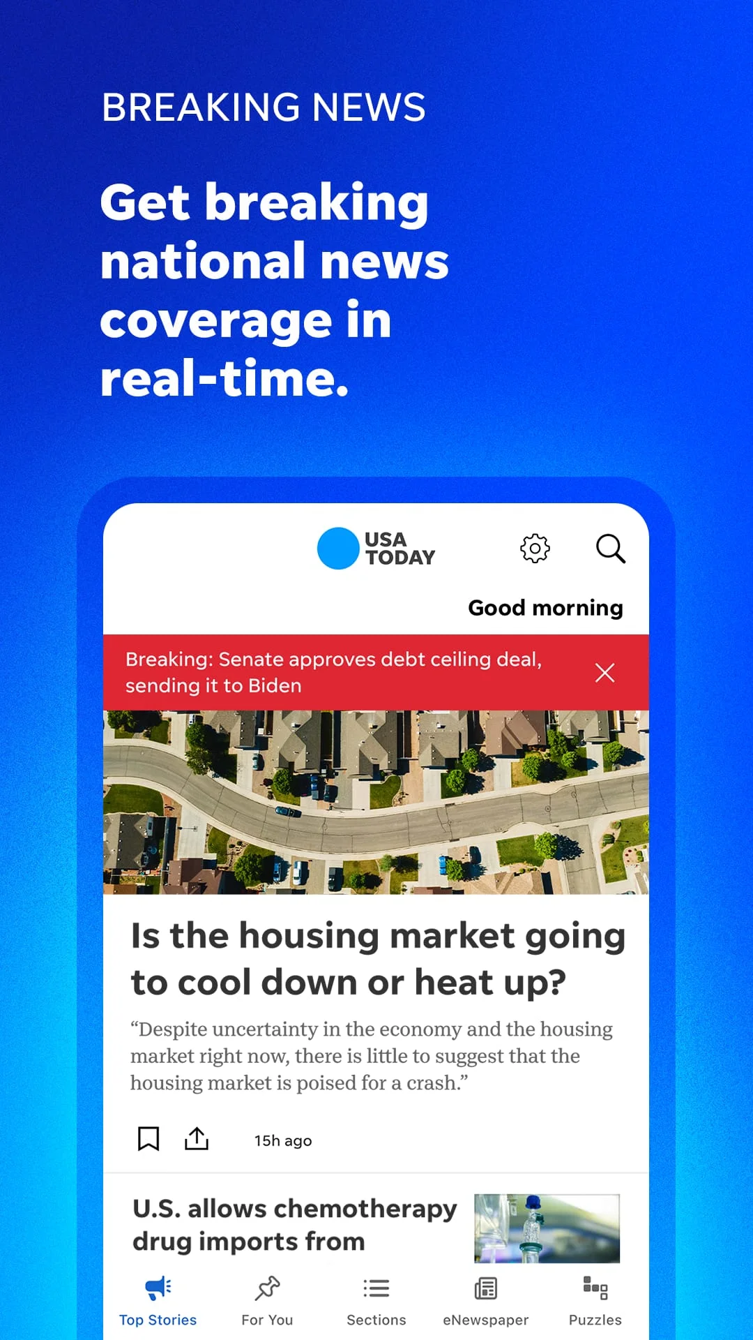 USA TODAY: US & Breaking News Screenshot 1