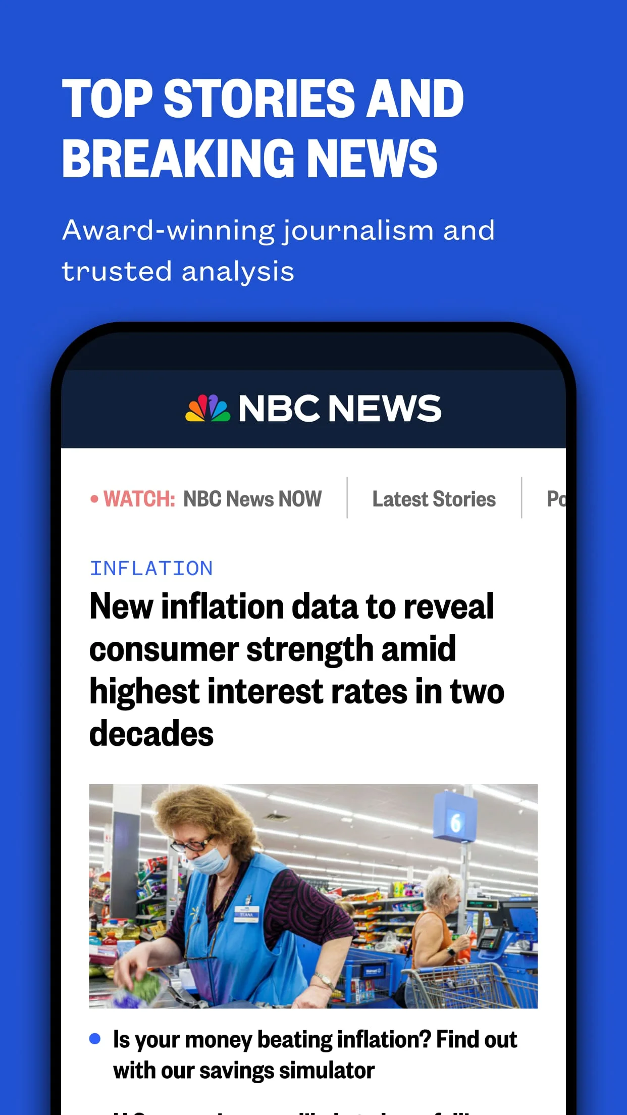 NBC News: Breaking News & Live Screenshot 1