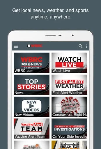 WBRC 6 News Screenshot 4