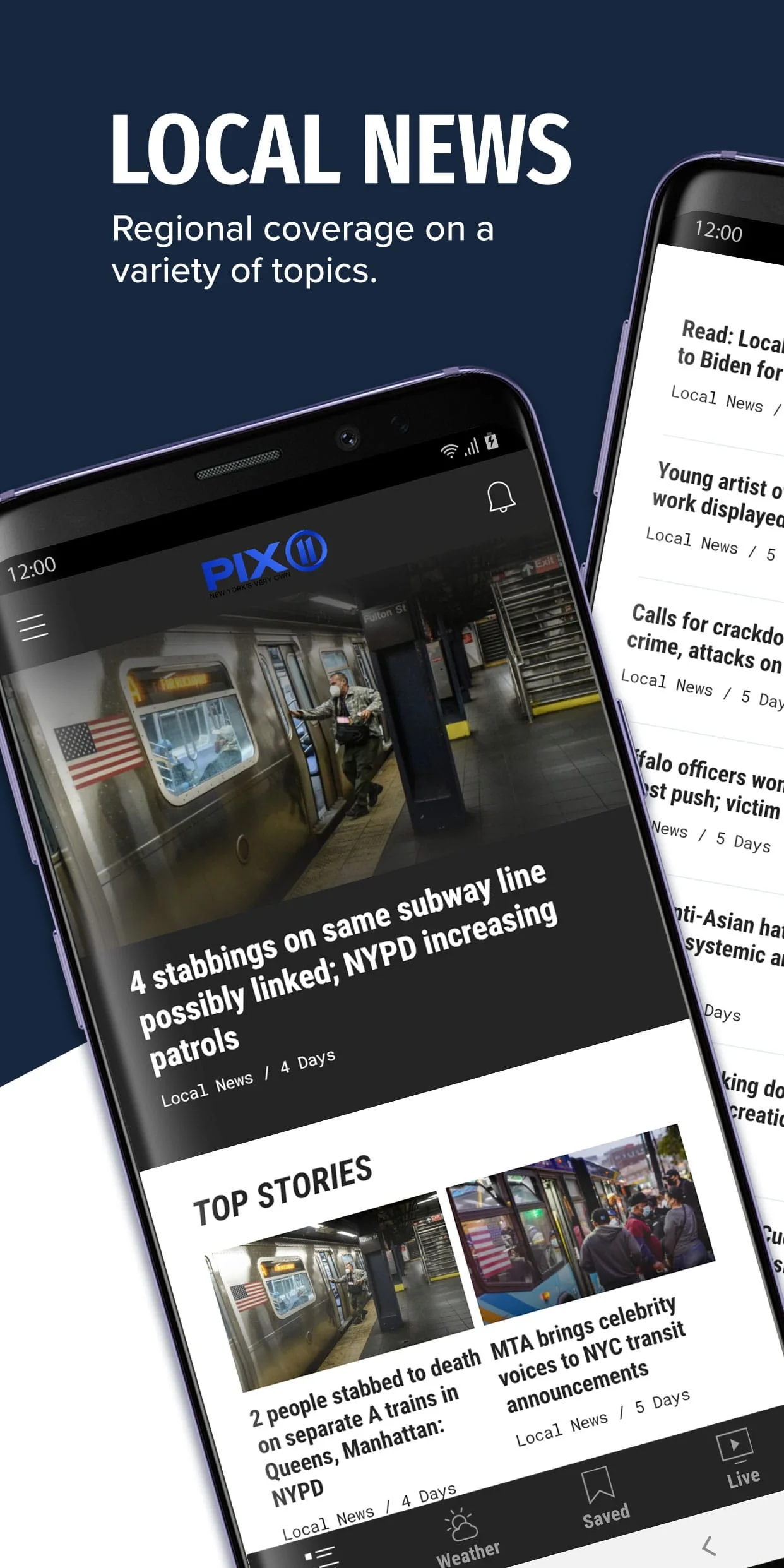 PIX 11 News Screenshot 1