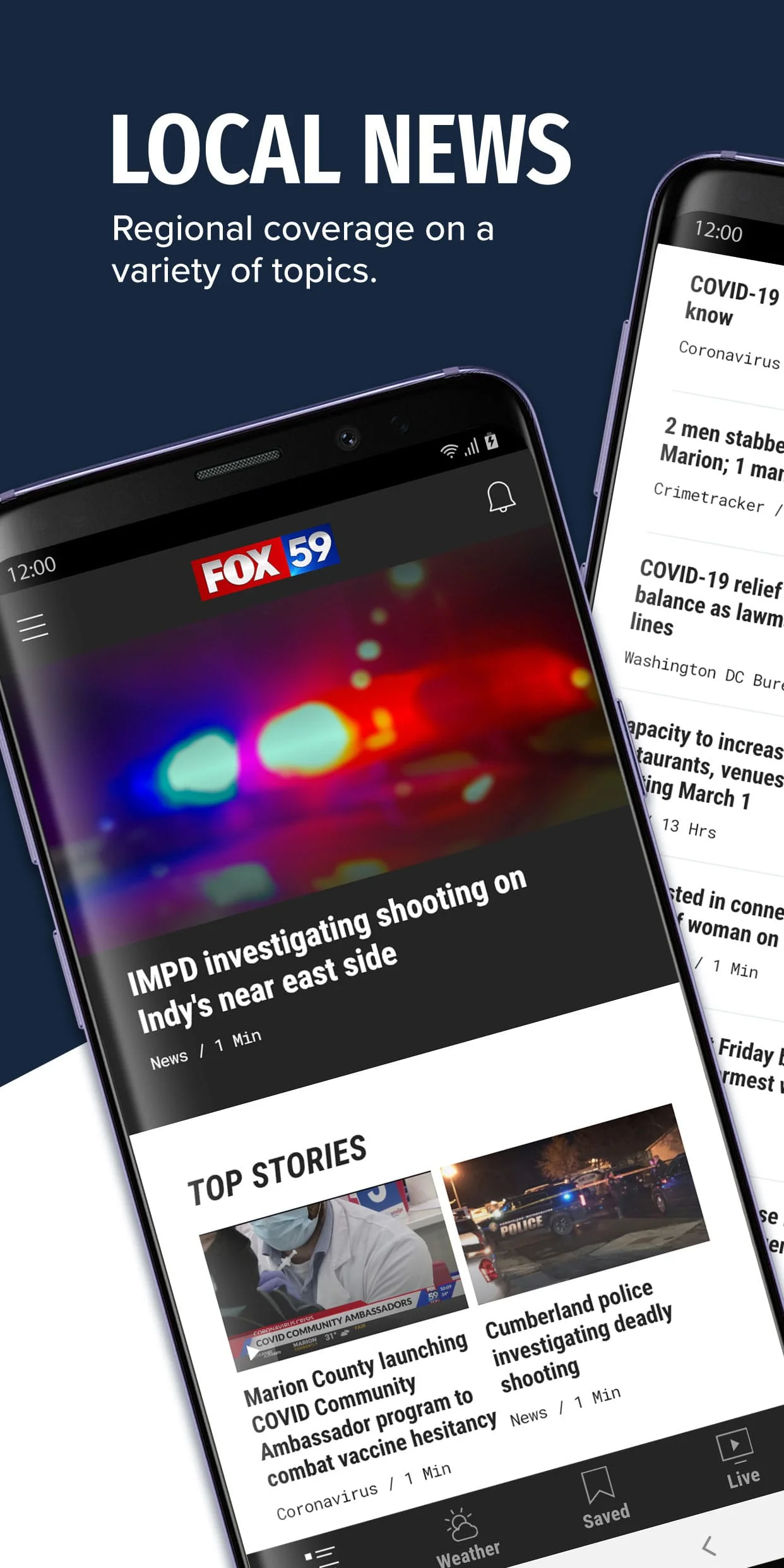 FOX59 Screenshot 1