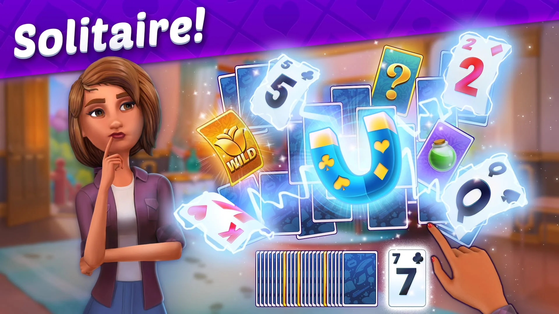 Solitaire Story - Ava's Manor Screenshot 3