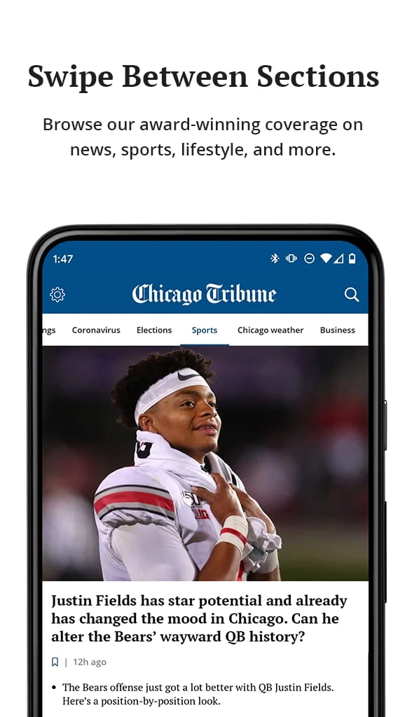 Chicago Tribune Screenshot 2