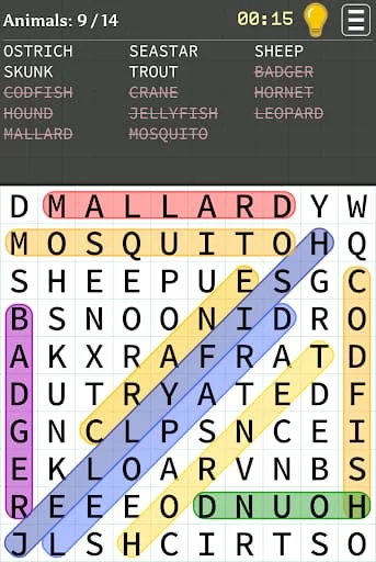 Word Search Screenshot 1