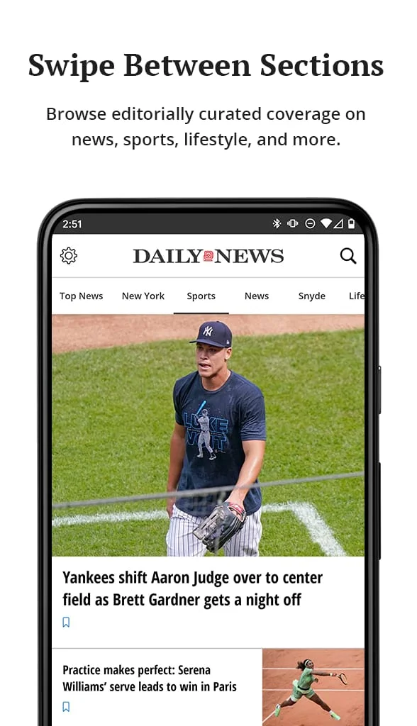 New York Daily News Screenshot 2
