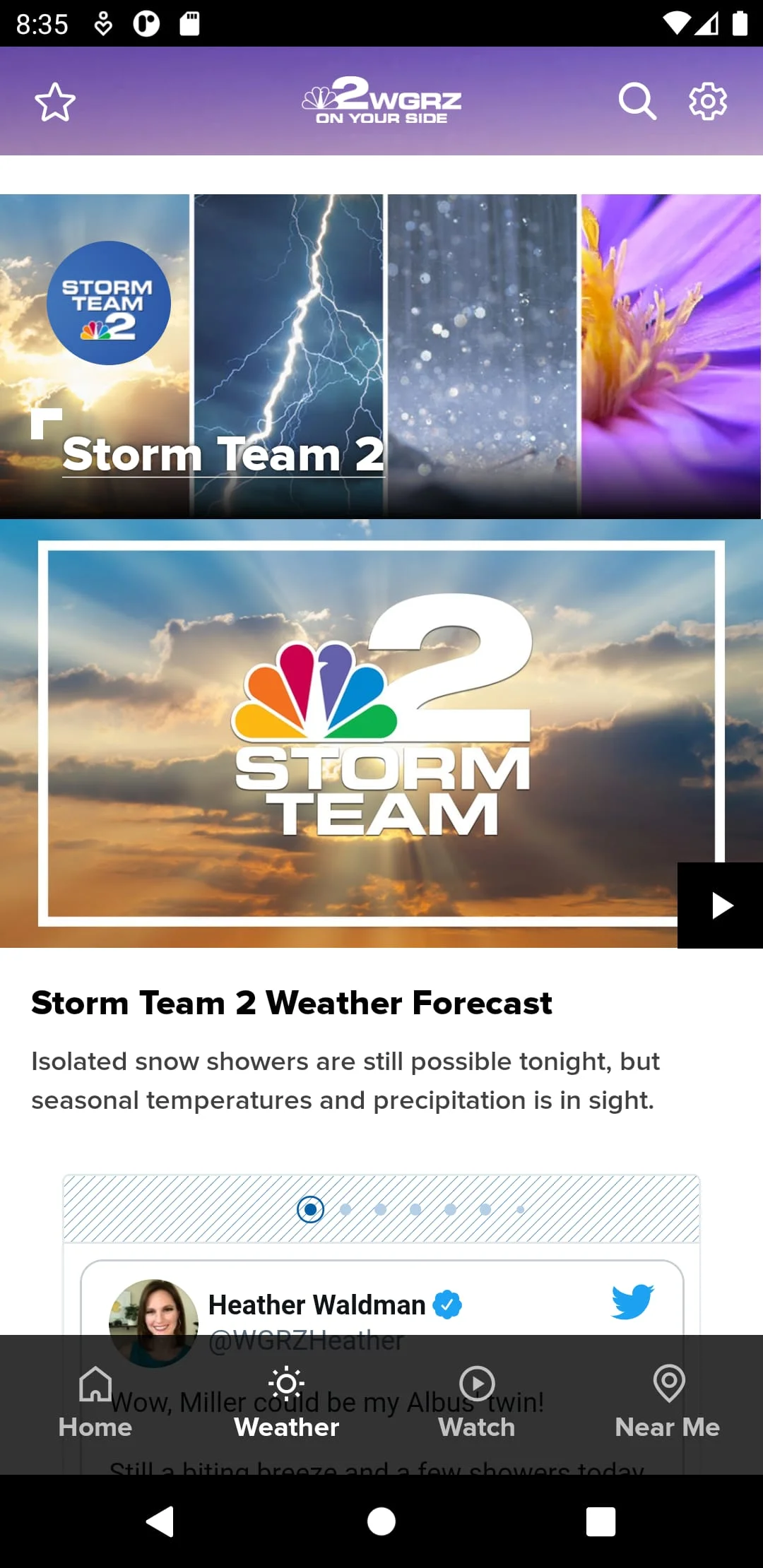 Buffalo News from WGRZ Screenshot 2