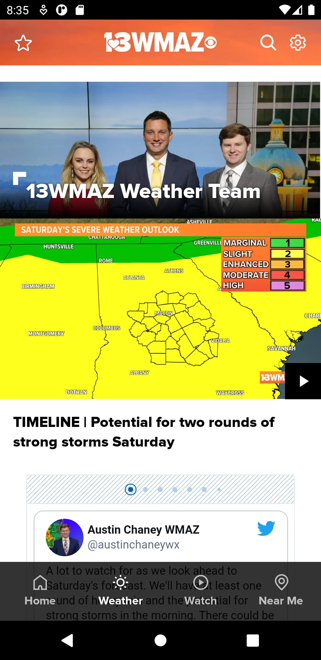 13WMAZ: Central Georgia News Screenshot 2