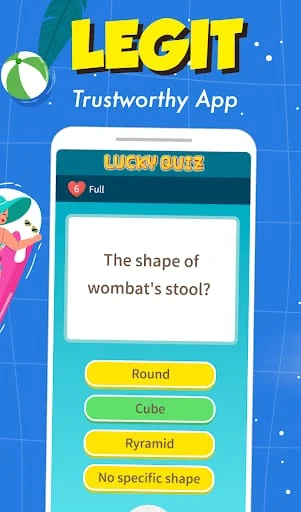 Fun trivia game - Lucky Quiz Screenshot 4
