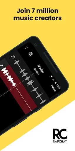 Rapchat: Music Maker Studio Screenshot 2