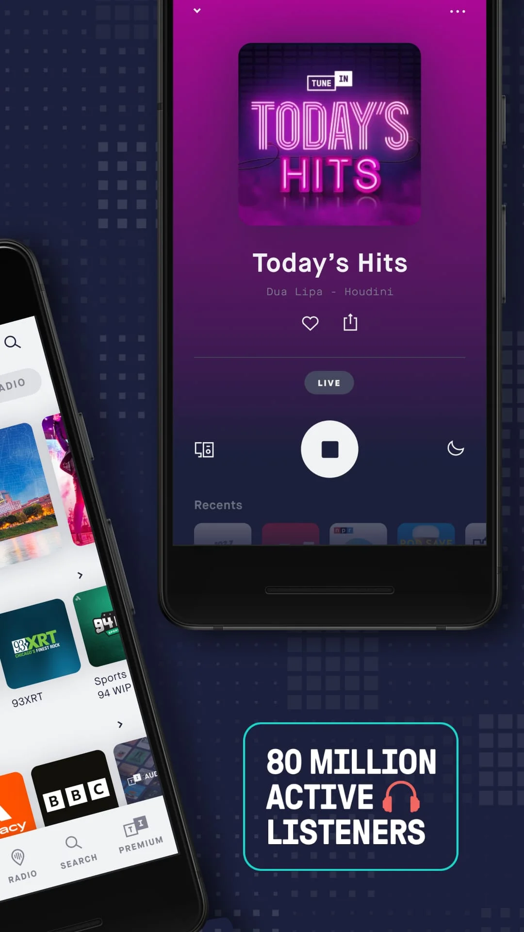 TuneIn Radio: Music & Sports Screenshot 2