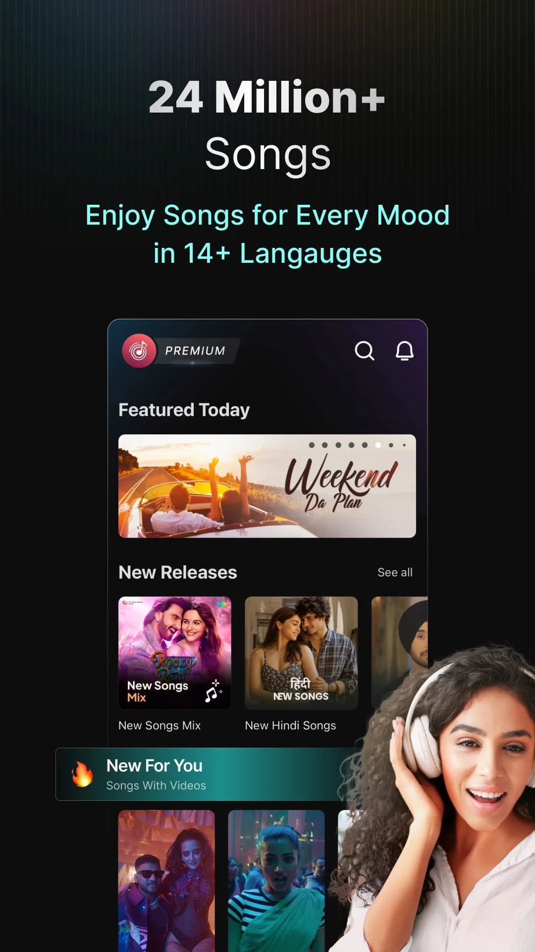 Wynk Music: MP3, Song, Podcast Screenshot 1