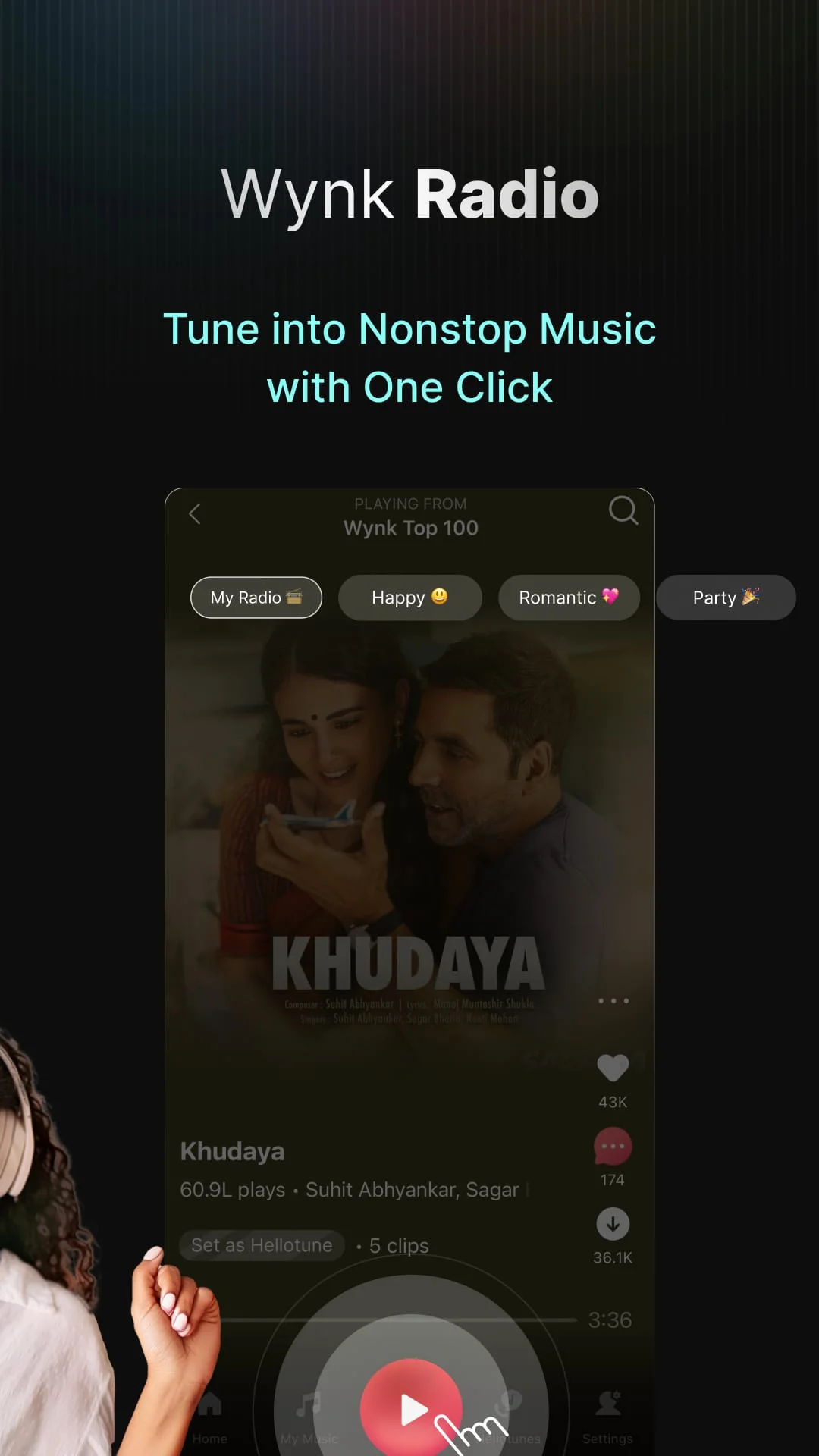 Wynk Music: MP3, Song, Podcast Screenshot 2