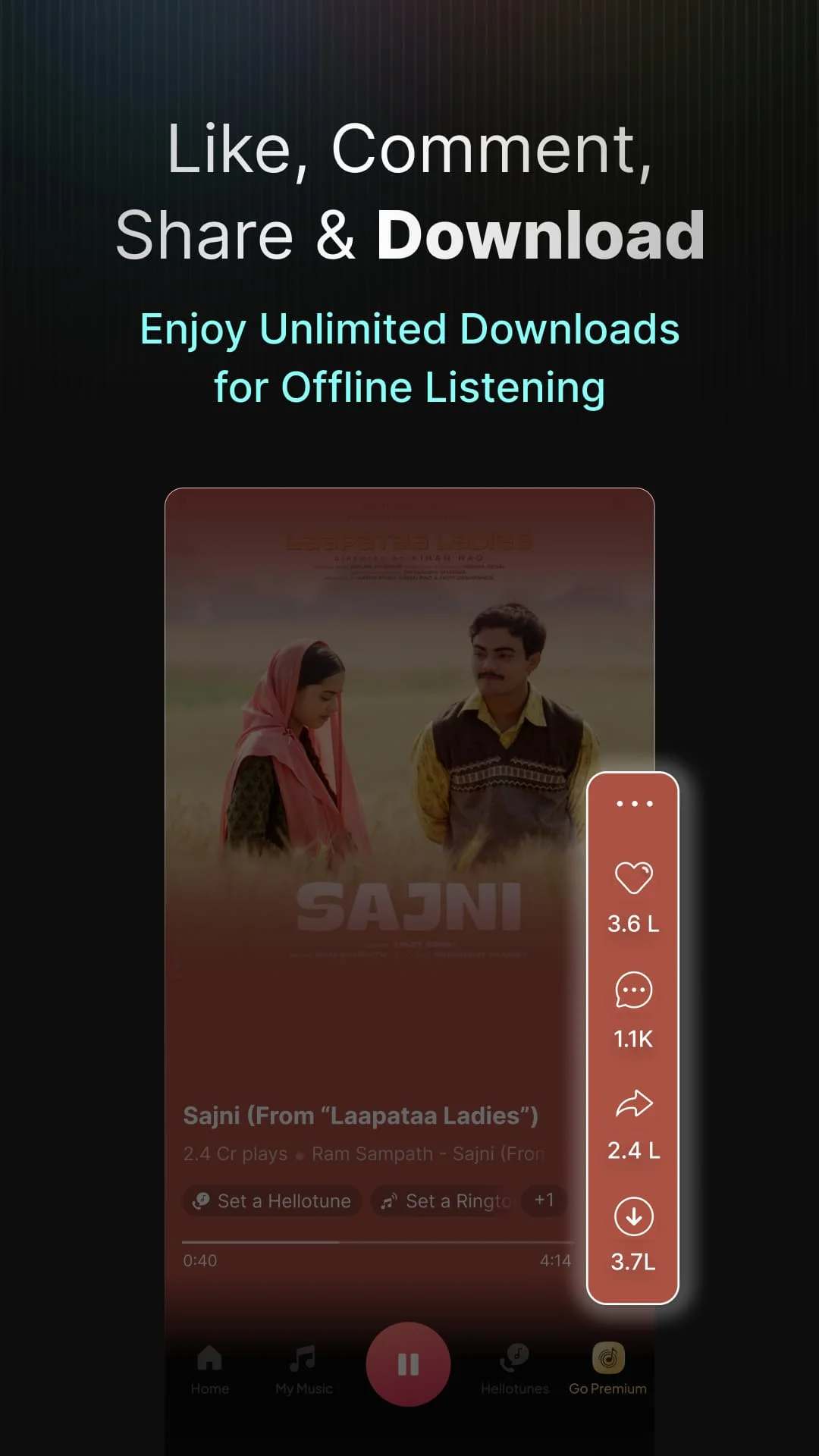 Wynk Music: MP3, Song, Podcast Screenshot 3